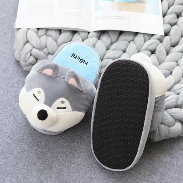 Wolf Plushie Slippers