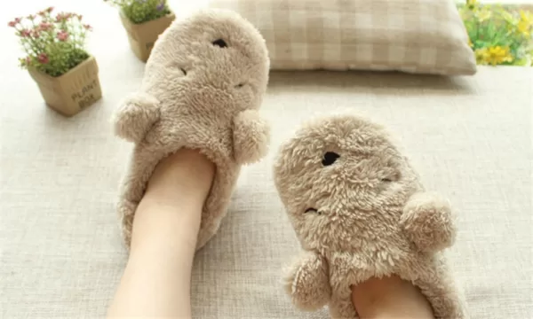 Dog Plushie Slippers