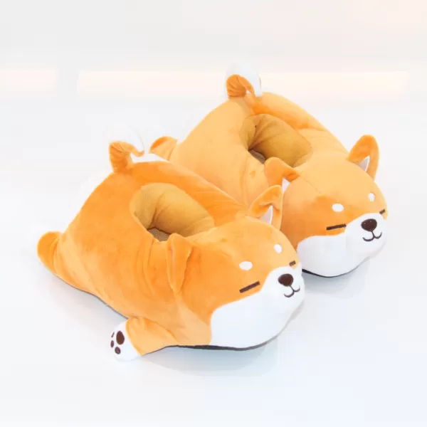 Shiba Inu Plushie Slippers