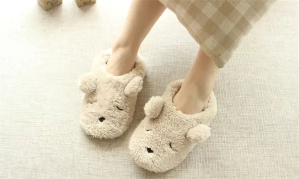 Dog Plushie Slippers