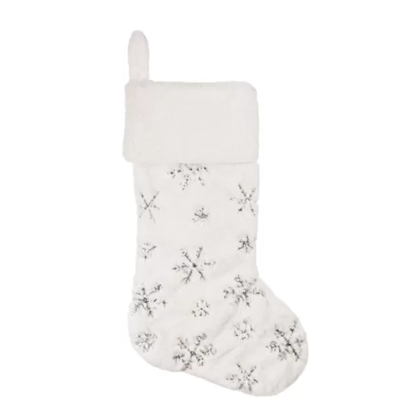 Snowflake Plushie Stockings