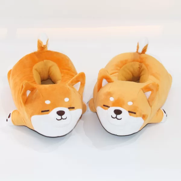 Shiba Inu Plushie Slippers