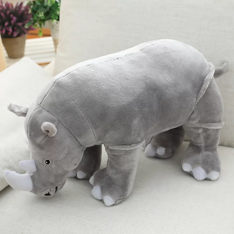 Rhino plush shop toy