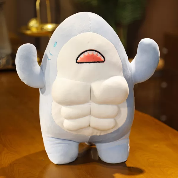 Muscle Shark Plushie