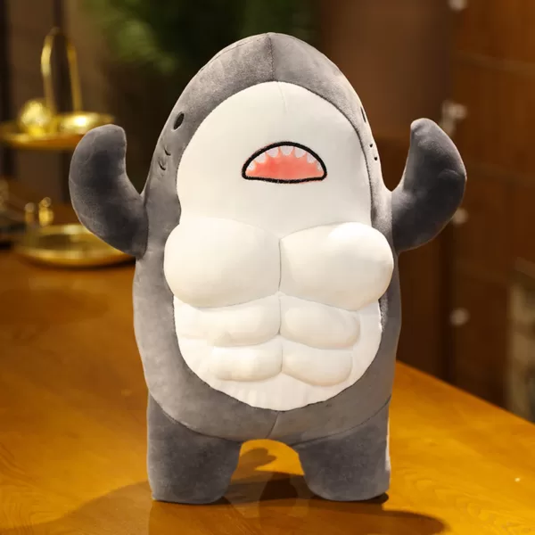 Muscle Shark Plushie