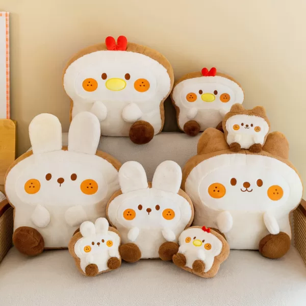 Cute Animal Bread Plushies